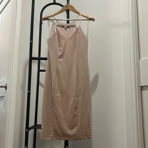 Pink Velvet Guess Midi Dress SZ S